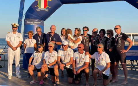 Canottieri Sanremo, due ori e un argento ai Campionati Italiali Master di Coastal Rowing