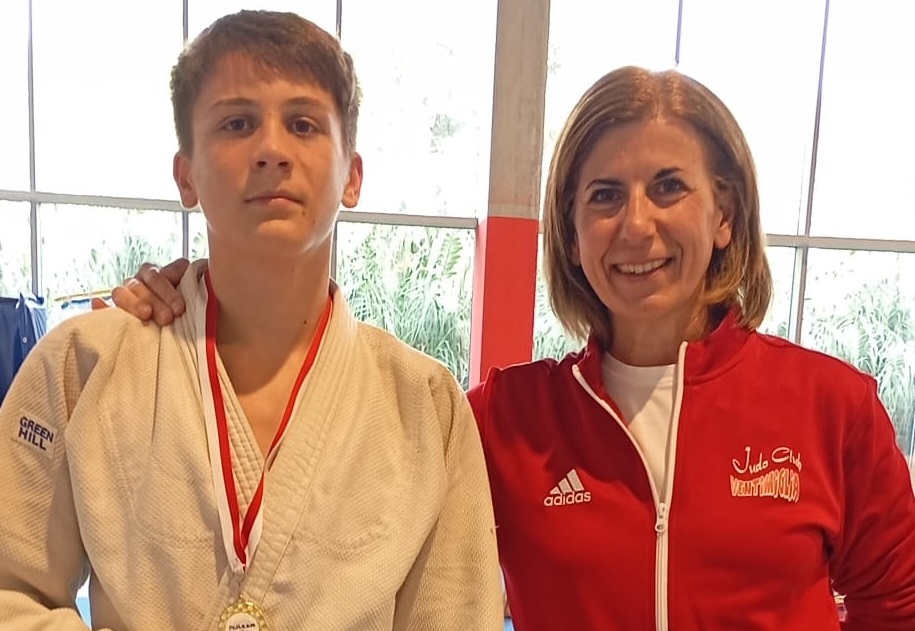 Il judoka di Ventimiglia Gabriel De Lucia alle finali nazionali dei Campionati U15