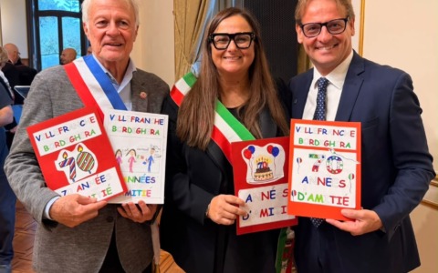 Bordighera e Villefranche sur Mer celebrano i 70 anni di gemellaggio