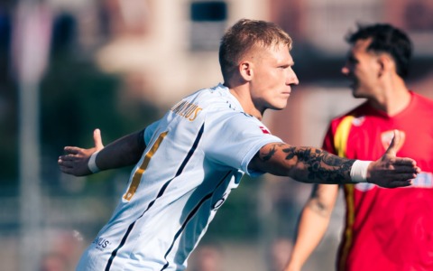 Klimavicius segna l’unico gol con il Millesimo ma poi è espulso: salterà il derby con l’Imperia